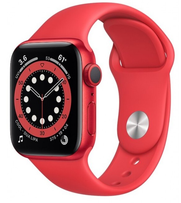 Умные часы Apple Watch Series 6 GPS 40mm Aluminum Case with Sport Band (PRODUCT)RED