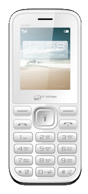Мобильный телефон Micromax X2050 Dual Sim White