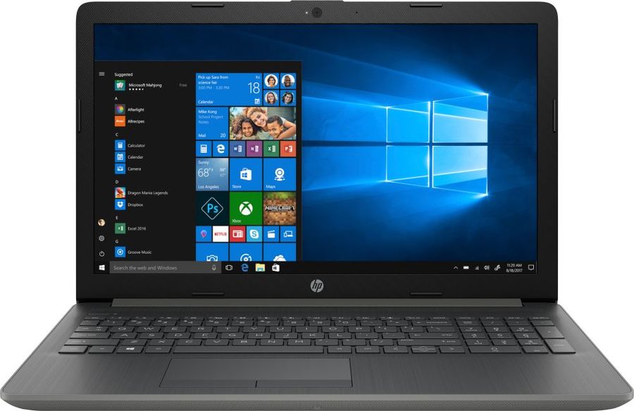 Ноутбук HP 15-db0026ur ( AMD E2 9000e/4Gb/500Gb HDD/AMD Radeon R2/15,6"/1366x768/Windows 10) Серый