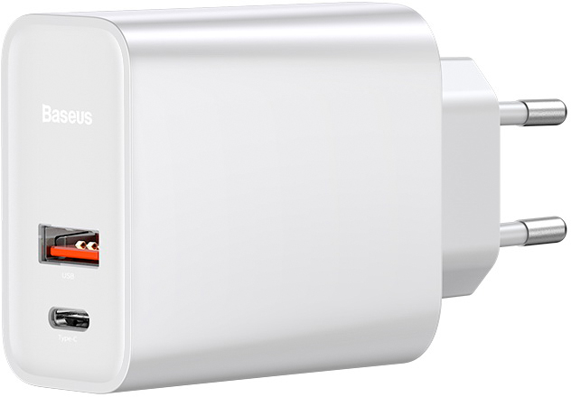 Сетевая зарядка Baseus CCFS-C02 Speed PPS Quick Charger Type-C White (Белый)