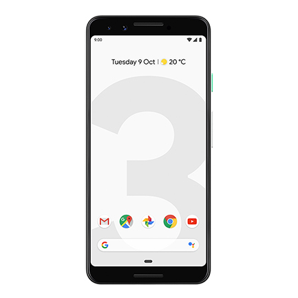 Смартфон Google Pixel 3 128GB Clearly White (Белый)