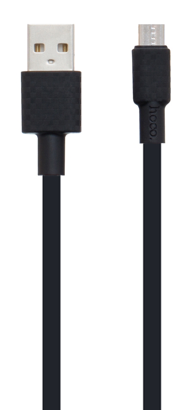 Кабель Micro USB Hoco X29 1м Круглый Black (Черный)