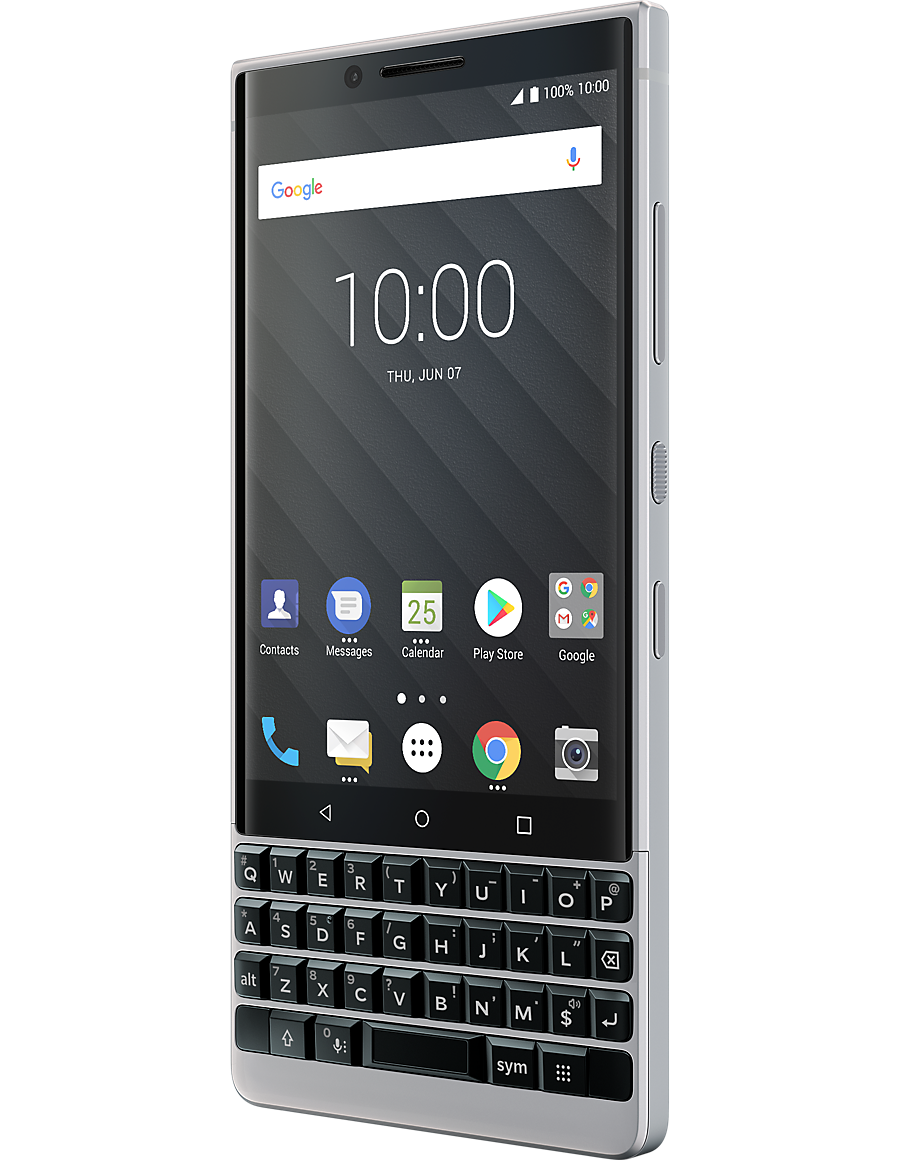 Смартфон BlackBerry KEY2 64GB Серебристый