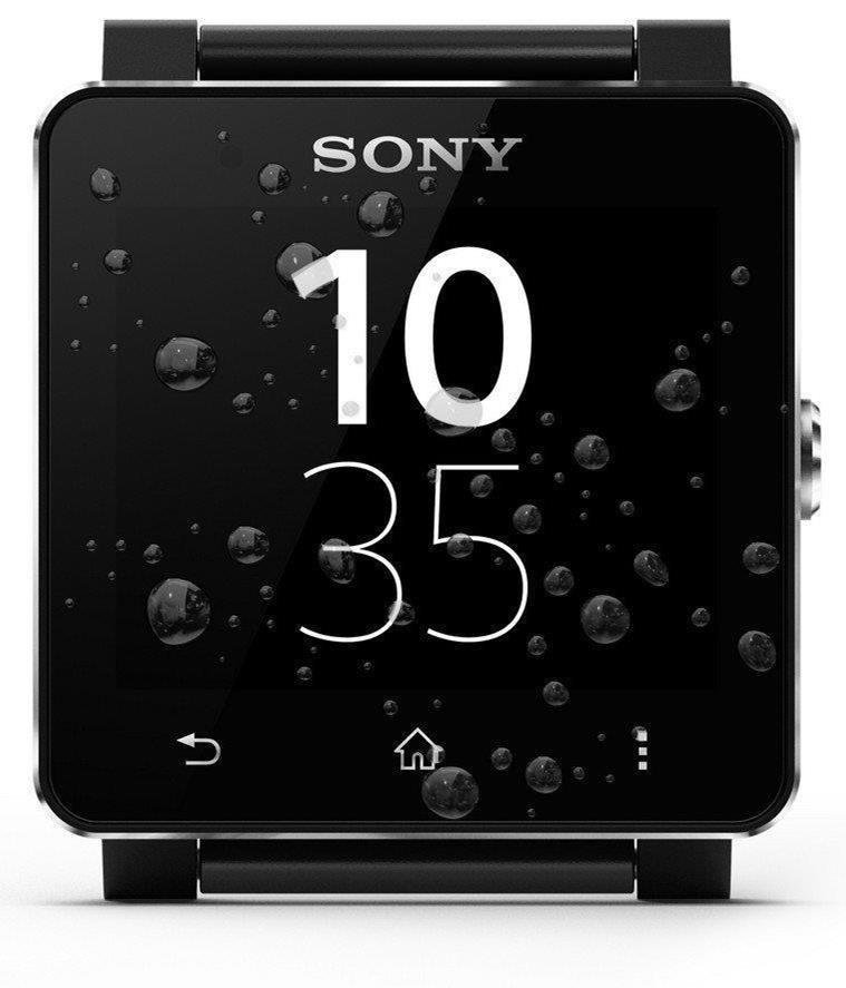 Sony SmartWatch 2 SW2 Silicon Rubber Black mm