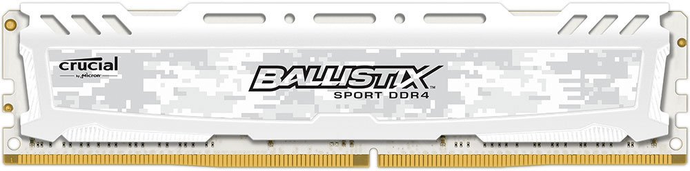 Оперативная память CRUCIAL Ballistix Sport BLS8G4D240FSC DDR4 - 8Гб 2400, DIMM, Ret