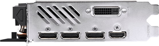 Видеокарта GIGABYTE GeForce GTX 1060 1582MHz PCI-E 3.0 6144MB 8008MHz 192 bit 2xDVI HDMI DisplayPort HDCP WINDFORCE OC (rev. 1.0/1.1)