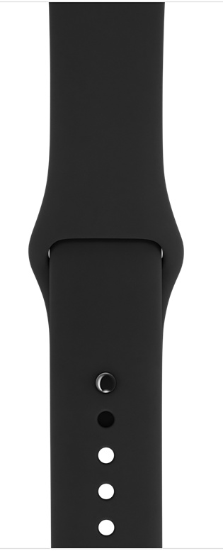 Умные часы Apple Watch Series 2 42mm Aluminum Case Black, 42mm