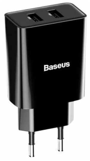 Сетевая зарядка Baseus Speed Mini Dual U Charger (CCFS-R01 Black (Черный)