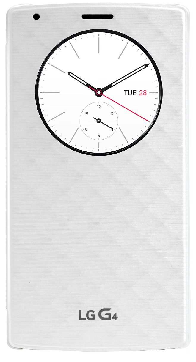 Чехол-книжка LG Quick Circle для LG G4 (Оригинальный аксессуар) White