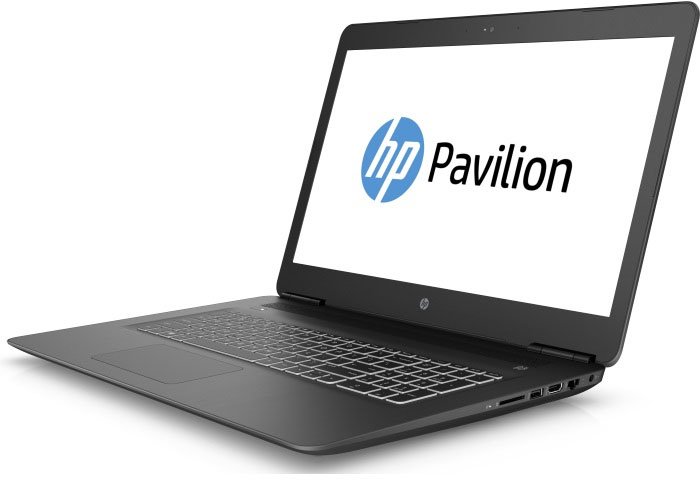 Ноутбук HP Pavilion Gaming 17-ab318ur ( Intel Core i7 7700HQ/8Gb/1000Gb HDD/nVidia GeForce GTX 1050 Ti/17,3"/1920x1080/DVD-RW/Windows 10) Черный