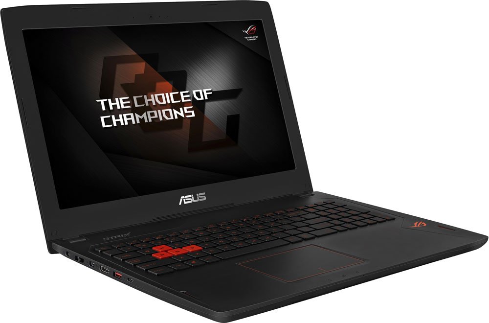 Игровой ноутбук Asus ROG GL502VM-FY243 ( Intel Core i7 7700HQ/8Gb/1000Gb HDD/128Gb SSD/nVidia GeForce GTX 1060/15,6"/1920x1080/Нет/Endless) Черный