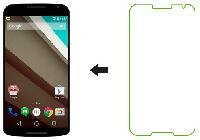 �������� ������ Ainy (0,33mm) 9H ��� Motorola Nexus 6 ����������