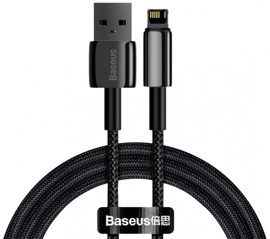 Кабель Baseus Tungsten Gold Fast Charging Data Cable USB/Lightning (CALWJ-01) 1 м