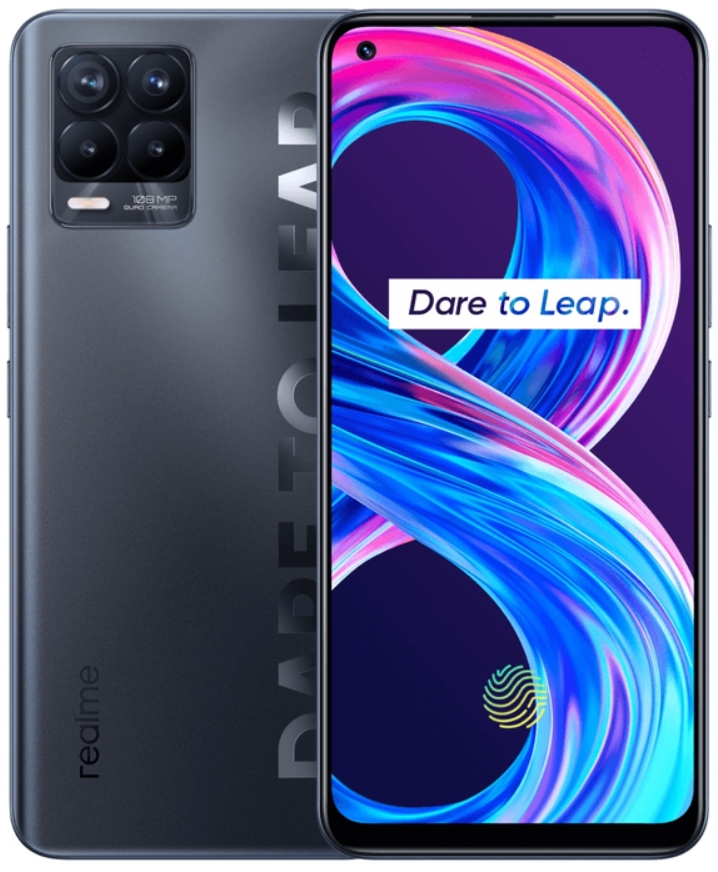 Смартфон Realme 8 Pro 8/128GB RU Punk Black (Серый)