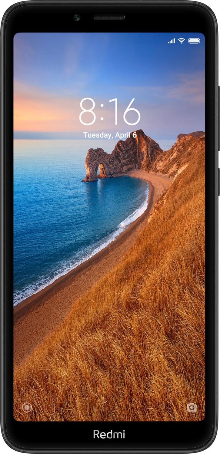 Смартфон Xiaomi Redmi 7A 2/16GB Black (Матовый черный)