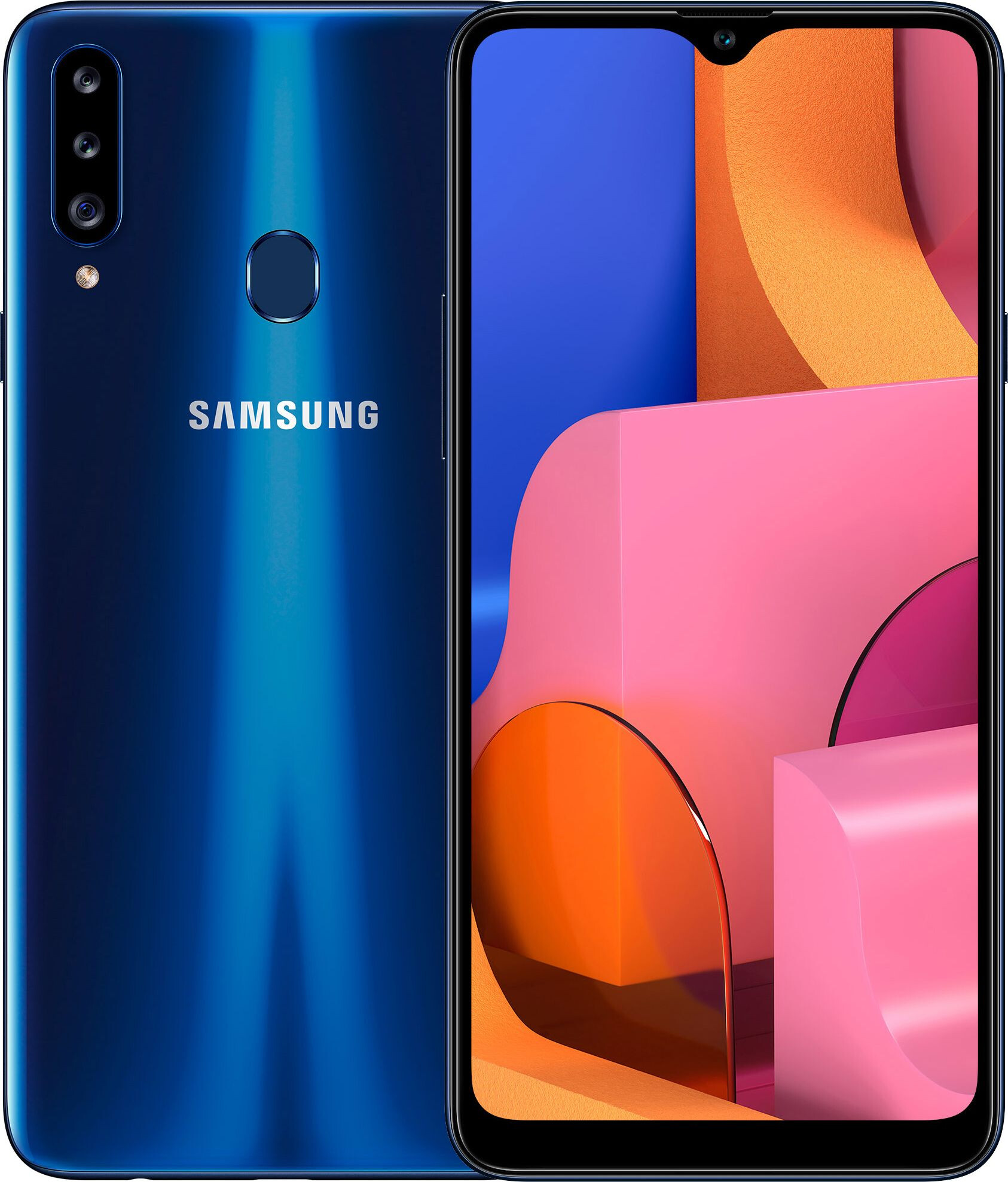 Смартфон Samsung Galaxy A20s 3/32GB Blue (Синий)