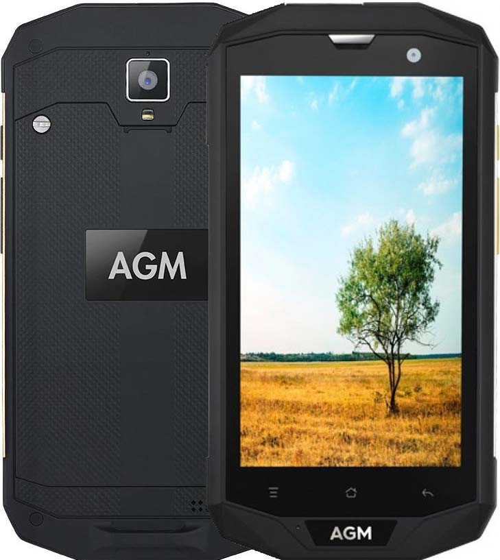 Смартфон AGM A8 4/64GB Black (Черный)