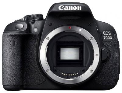 Зеркальный фотоаппарат Canon EOS 700D Body Черный