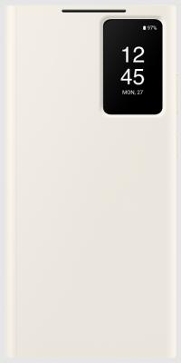 Чехол-книжка Samsung Smart View Wallet Case для  Galaxy S23 Ultra Бежевый