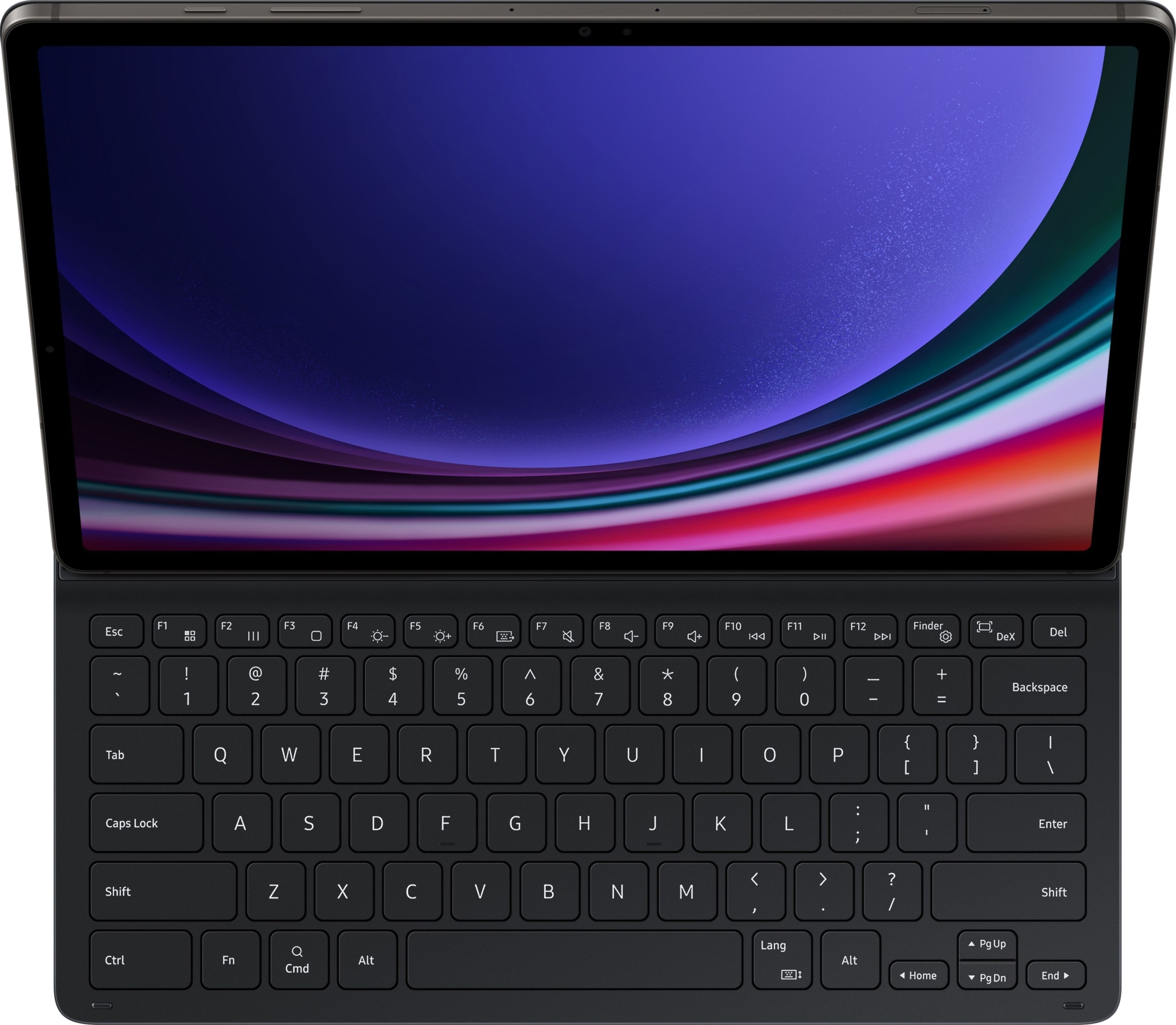 Чехол-клавиатура с тачпадом Samsung Book Cover Keyboard для Galaxy Tab S9 Ultra  .S10 Ultra Черный