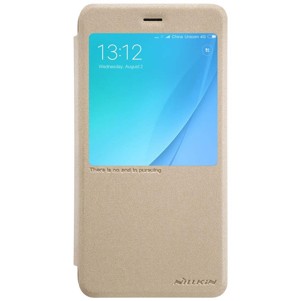 Чехол-книжка Nillkin Sparkle для Xiaomi Mi A1 (5X) Золотой