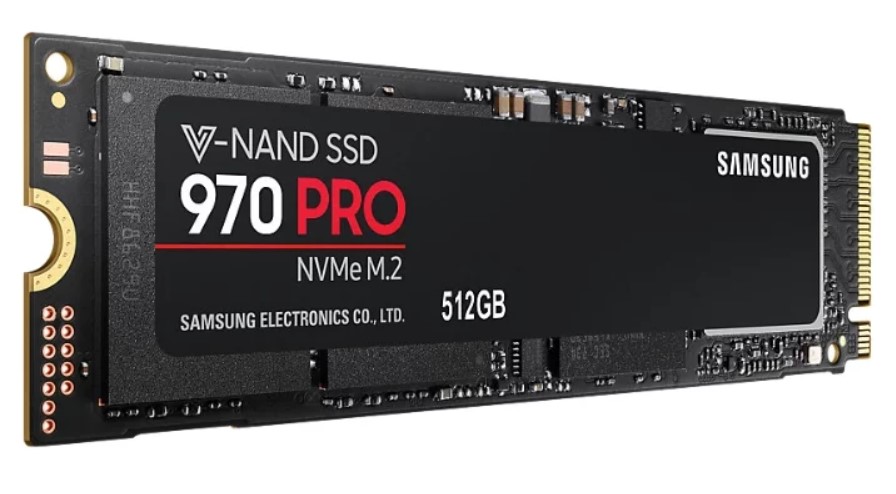 SSD Накопитель Samsung 970 PRO, 512Gb, M.2 2280, PCI-E x4, SSD (MZ-V7P512BW)