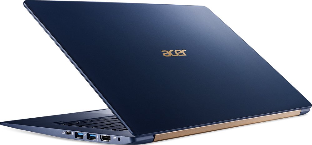 Ультрабук Acer Swift 5 SF514-52T-53MB ( Intel Core i5 8250U/8Gb/256Gb SSD/Intel HD Graphics 620/14"/1920x1080/Нет/Windows 10) Синий