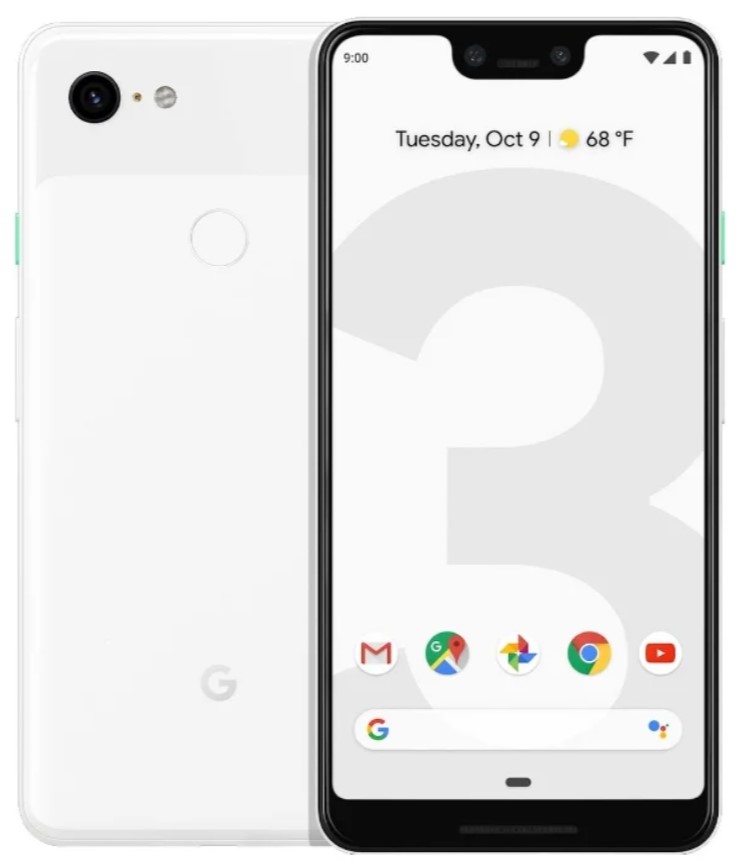 Смартфон Google Pixel 3 XL 128GB Clearly White (Белый)