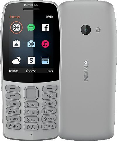 Мобильный телефон Nokia 210 Dual Sim Gray (Серый)