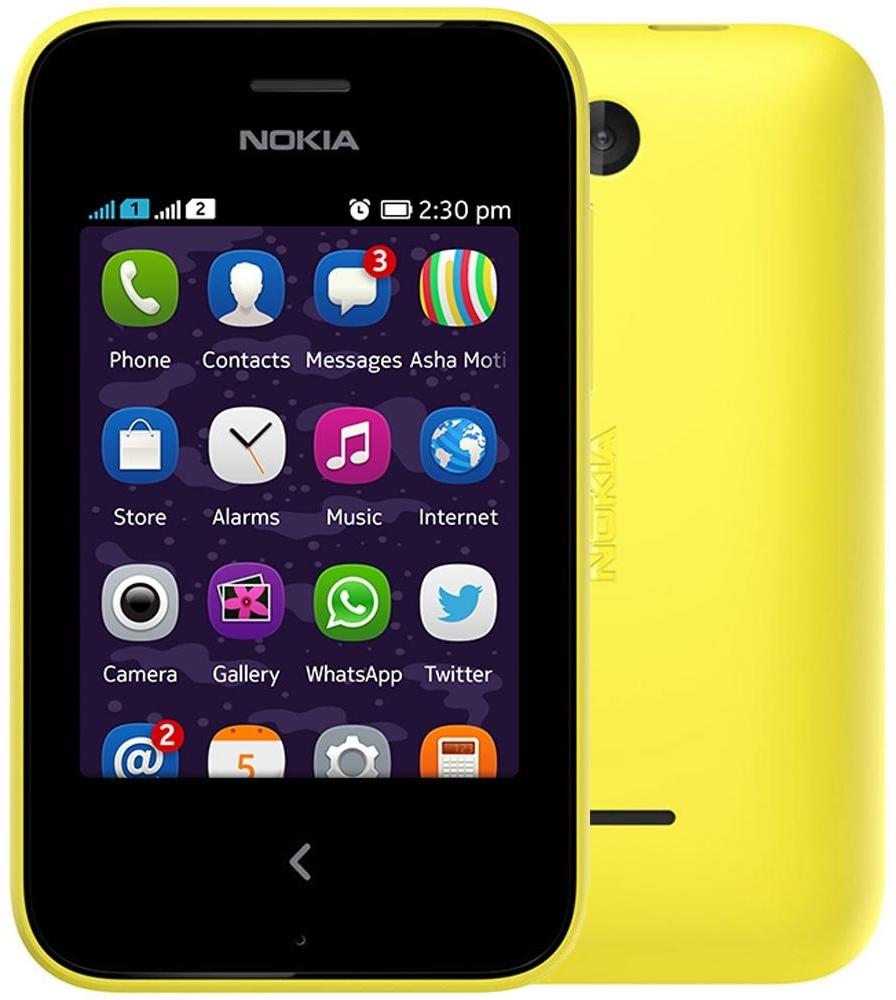 Мобильный телефон Nokia 230 Dual Sim Желтый