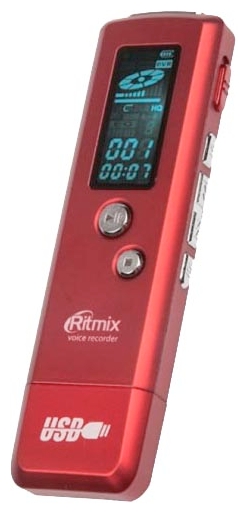 Диктофон Ritmix RR-660 4Gb Красный