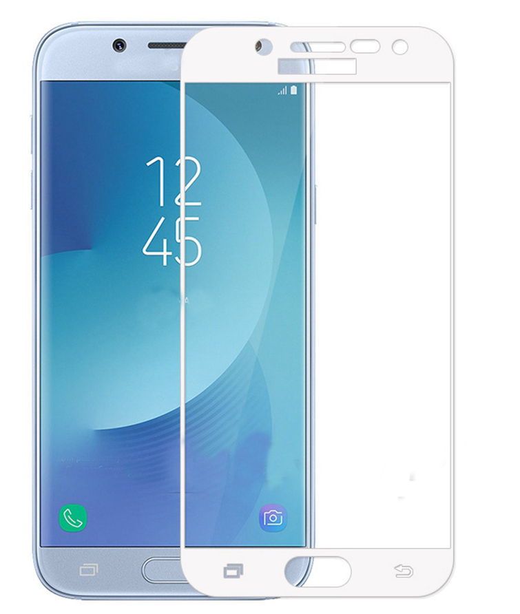 Защитное стекло Glass (0,3mm) 9H для Samsung Galaxy J5 (2017) Белый