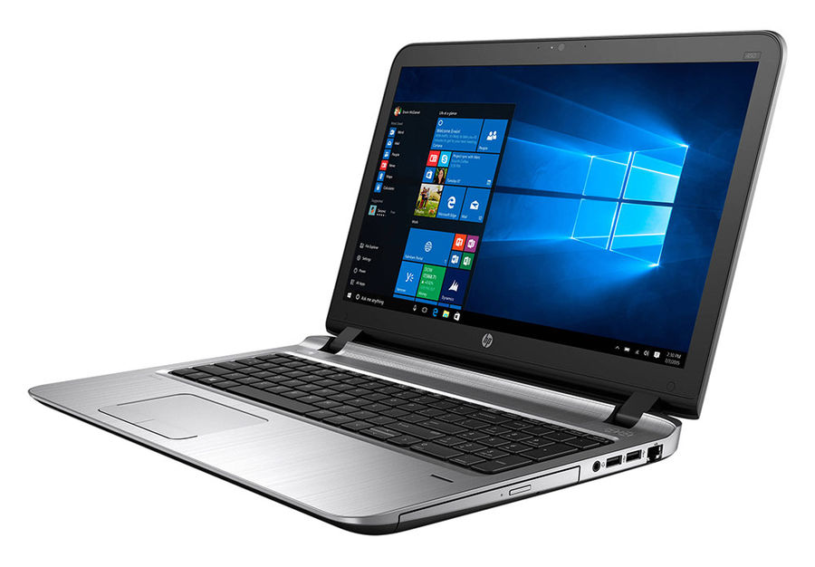 Ноутбук HP ProBook 455 G3 ( AMD A10 8700/4Gb/500Gb HDD/AMD Radeon R6/15,6"/1366x768/DVD-RW/Windows 7 Professional) Черный