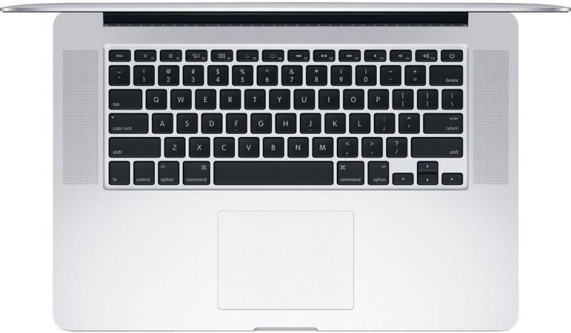 Ноутбук Apple MacBook Pro 15 ( Intel Core i7 4870HQ/16Gb/256Gb SSD/Intel Iris Pro Graphics/15,4"/2880х1800/Нет/Mac OS X) Серебристый