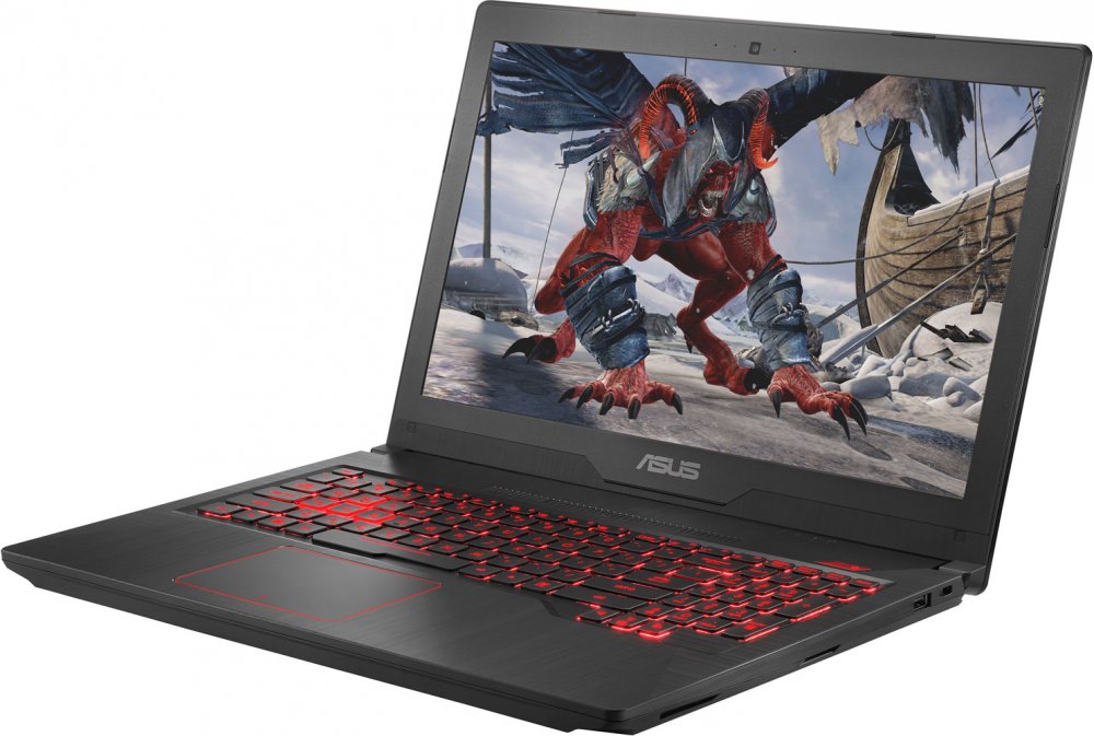 Ноутбук Asus FX503VD-E4261 ( Intel Core i5 7300HQ/8Gb/1000Gb HDD/nVidia GeForce GTX 1050/15,6"/1920x1080/Нет/Без OS) Черный