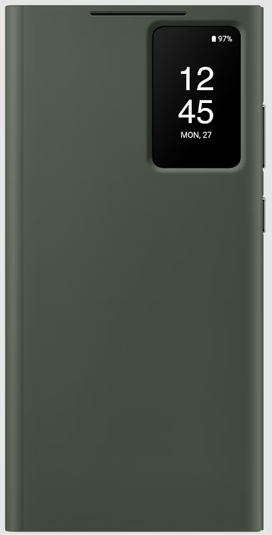Чехол-книжка Samsung Smart View Wallet Case для  Galaxy S23 Ultra Зеленый