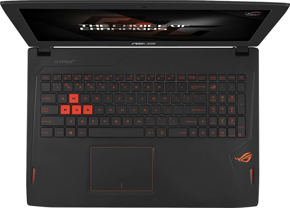 Игровой ноутбук Asus ROG GL502VM-FY243 ( Intel Core i7 7700HQ/8Gb/1000Gb HDD/128Gb SSD/nVidia GeForce GTX 1060/15,6"/1920x1080/Нет/Endless) Черный