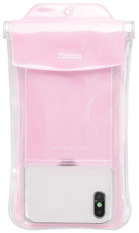Водонепроницаемый чехол Baseus Safe Airbag Waterproof Case для Apple iPhone X/Xs Pink (Розовый)