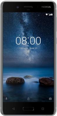 Смартфон Nokia 8 Dual Sim 64GB Серебристый