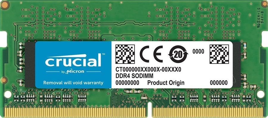 Оперативная память CRUCIAL CT8G4S24AM DDR4 - 8Гб 2400, SO-DIMM, Ret