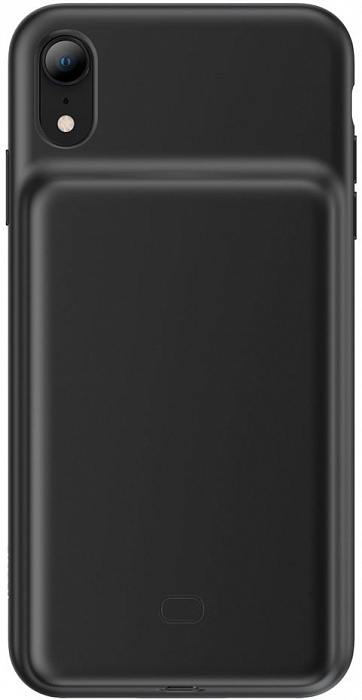 Чехол-аккумулятор Baseus Liquid Silicone Smart 3900 mAh для Apple iPhone XR Black (Черный)