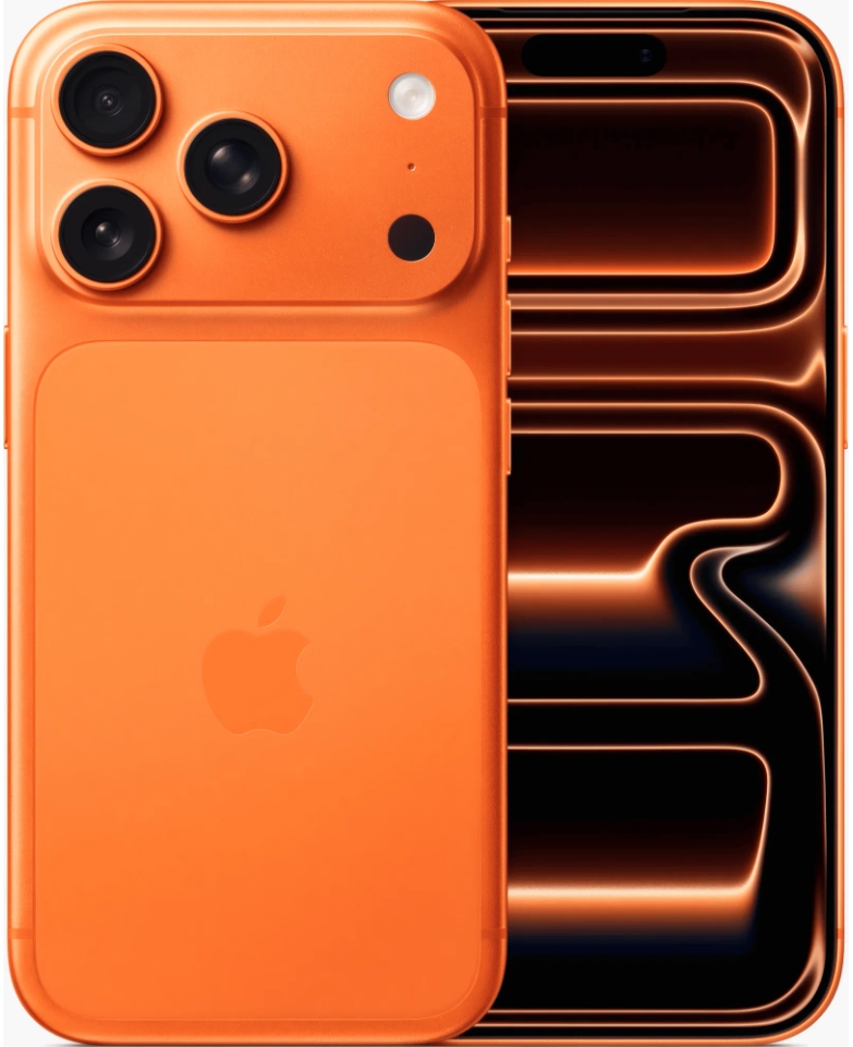 Смартфон Apple iPhone 17 Pro 12/256GB (eSIM+eSIM) Cosmic Orange (Оранжевый)