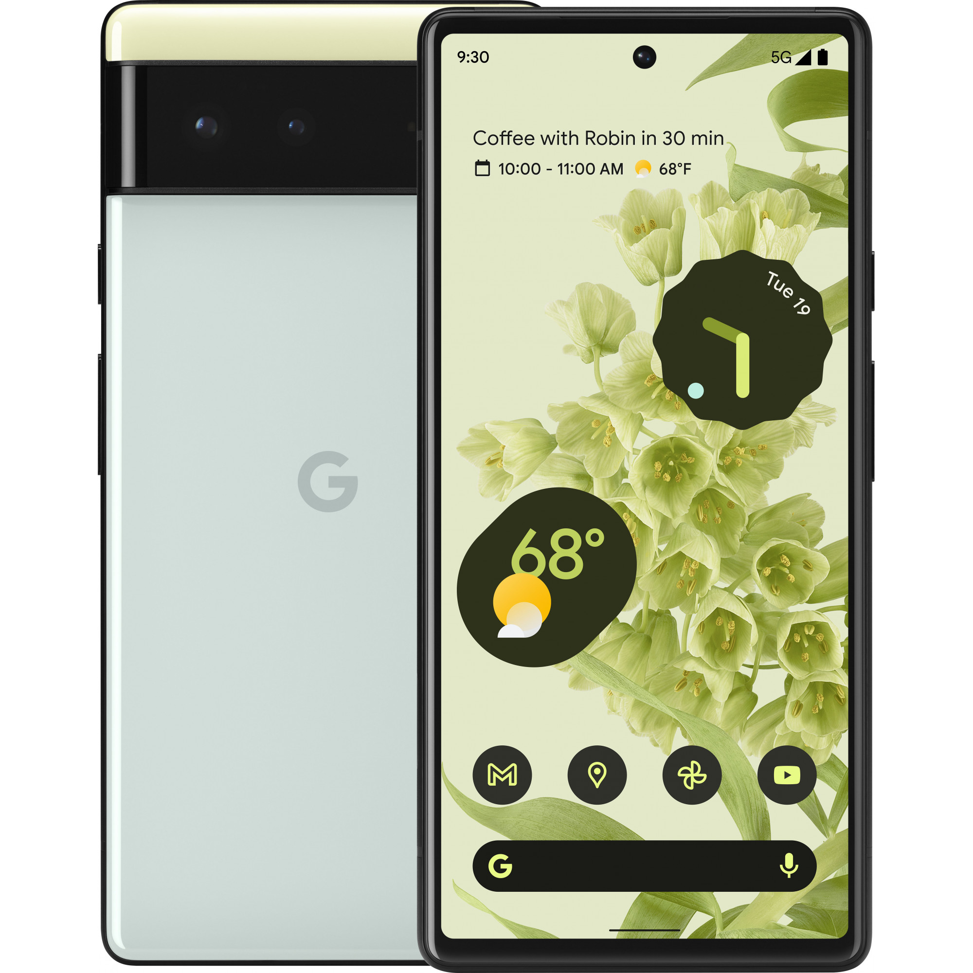 Смартфон Google Pixel 6 6/128GB JP Sorta Seafoam (Зеленый)