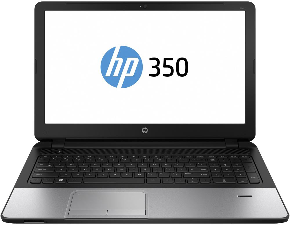 Ноутбук HP 350 G2 ( Intel Pentium 3805U/4Gb/500Gb HDD/Intel HD Graphics/15,6"/1366x768/DVD-RW/Windows 7 Professional) Серебристый