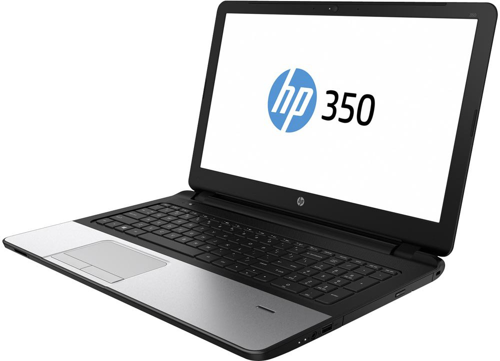 Ноутбук HP 350 G2 ( Intel Pentium 3805U/4Gb/500Gb HDD/Intel HD Graphics/15,6"/1366x768/DVD-RW/Windows 7 Professional) Серебристый