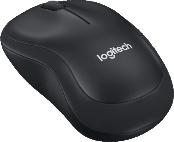Компьютерная мышь LOGITECH B220 Silent оптическая беспроводная USB, черный [910-004881]